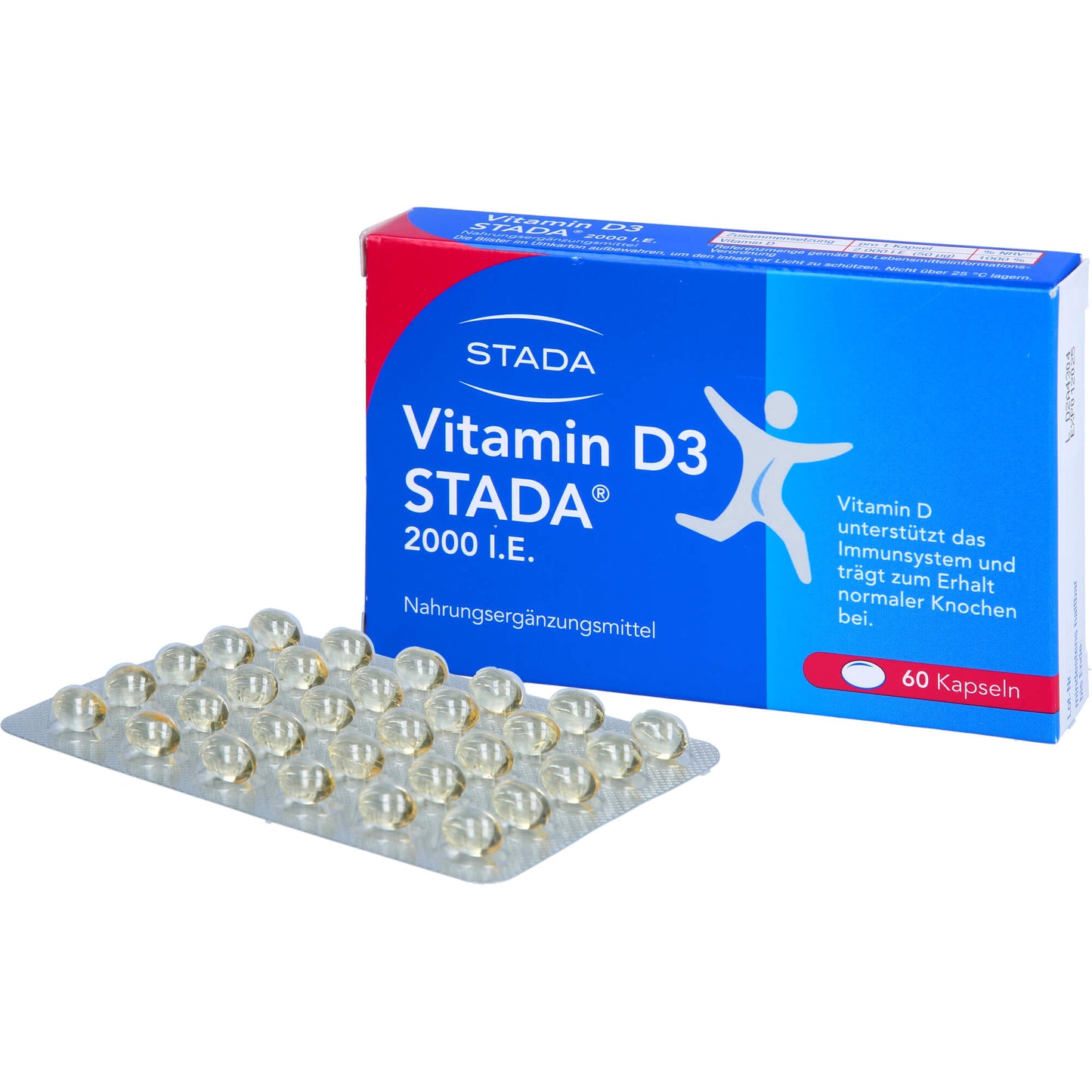 Vitamin D3 STADA 2000 I.E. 60 ST