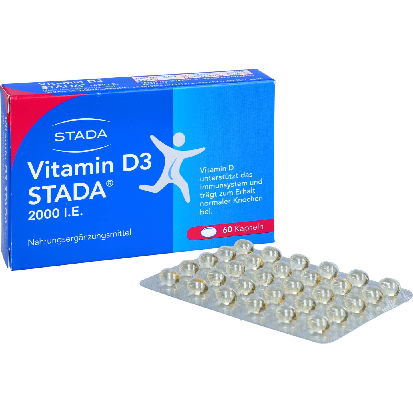 Vitamin D3 STADA 2000 I.E. 60 ST