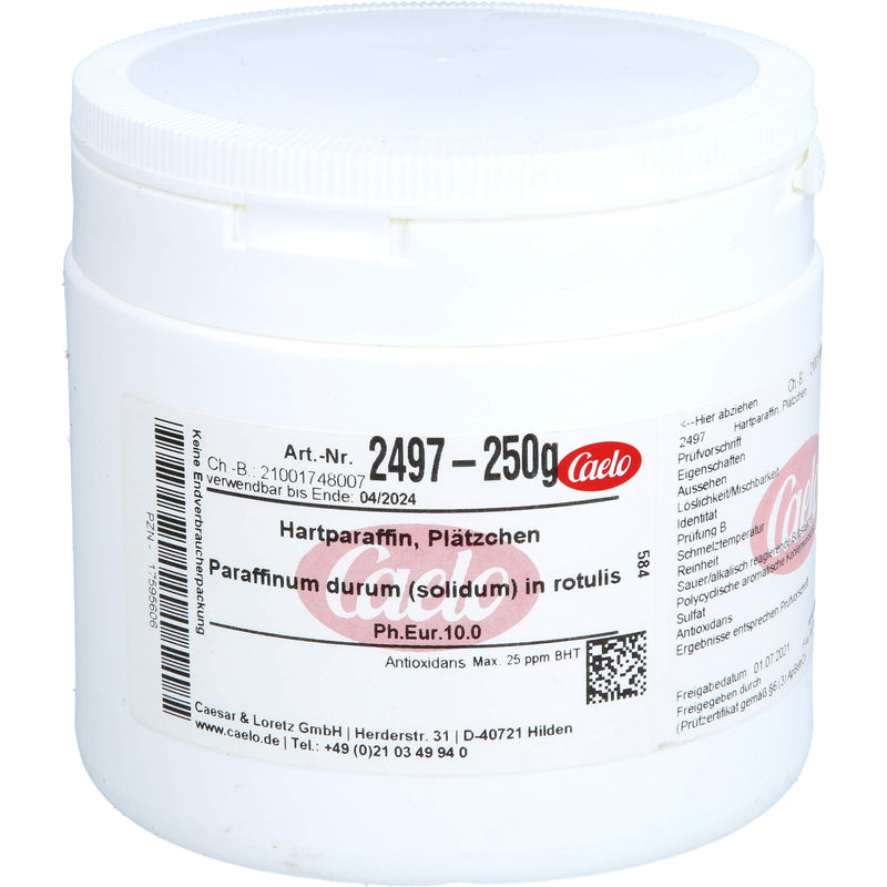 HARTPARAFFIN PLAETZCHEN 250 g