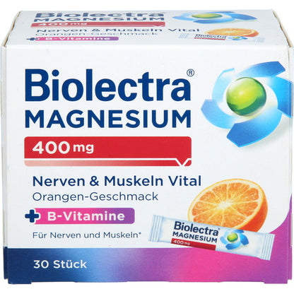 Biolectra MAGNESIUM 400mg Nerven & Muskeln Vital 30 St
