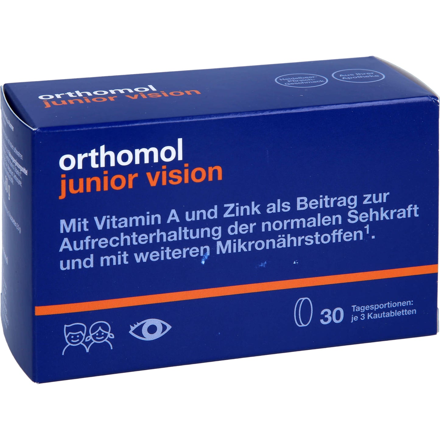 ORTHOMOL Junior vision Kautabletten 30 St