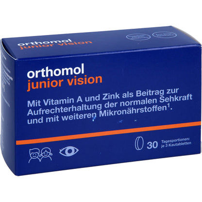ORTHOMOL Junior vision Kautabletten 30 St