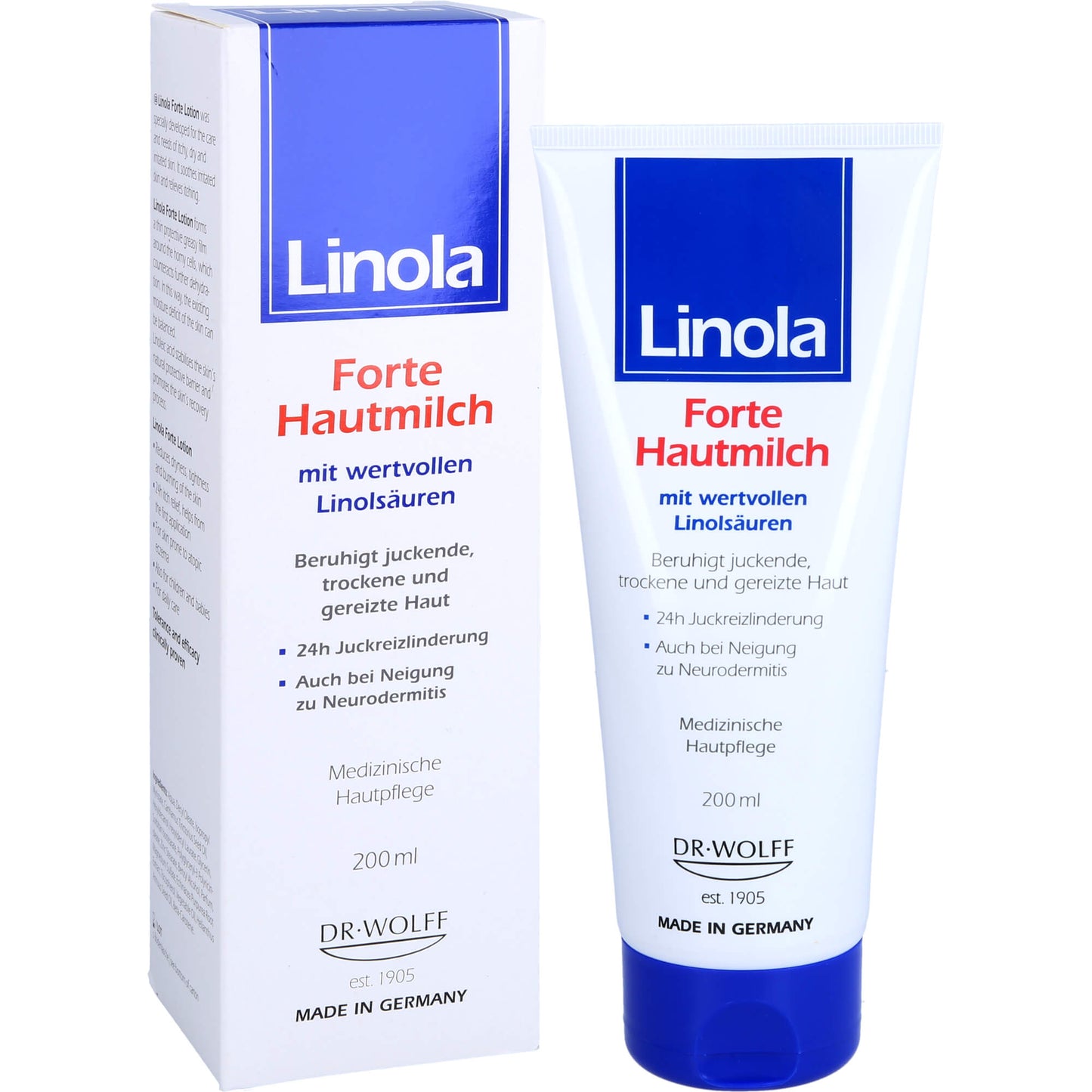 LINOLA Hautmilch Forte 200 ml