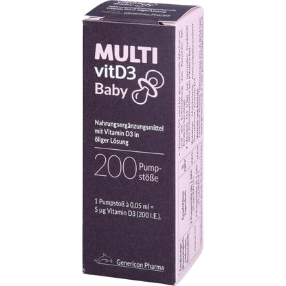 MULTIVITD3 Baby Pumplösung 10 ml