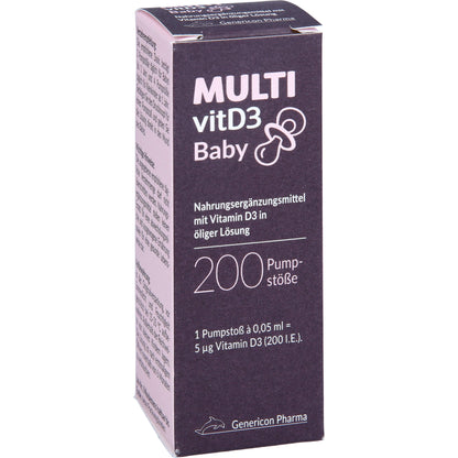 MULTIVITD3 Baby Pumplösung 10 ml
