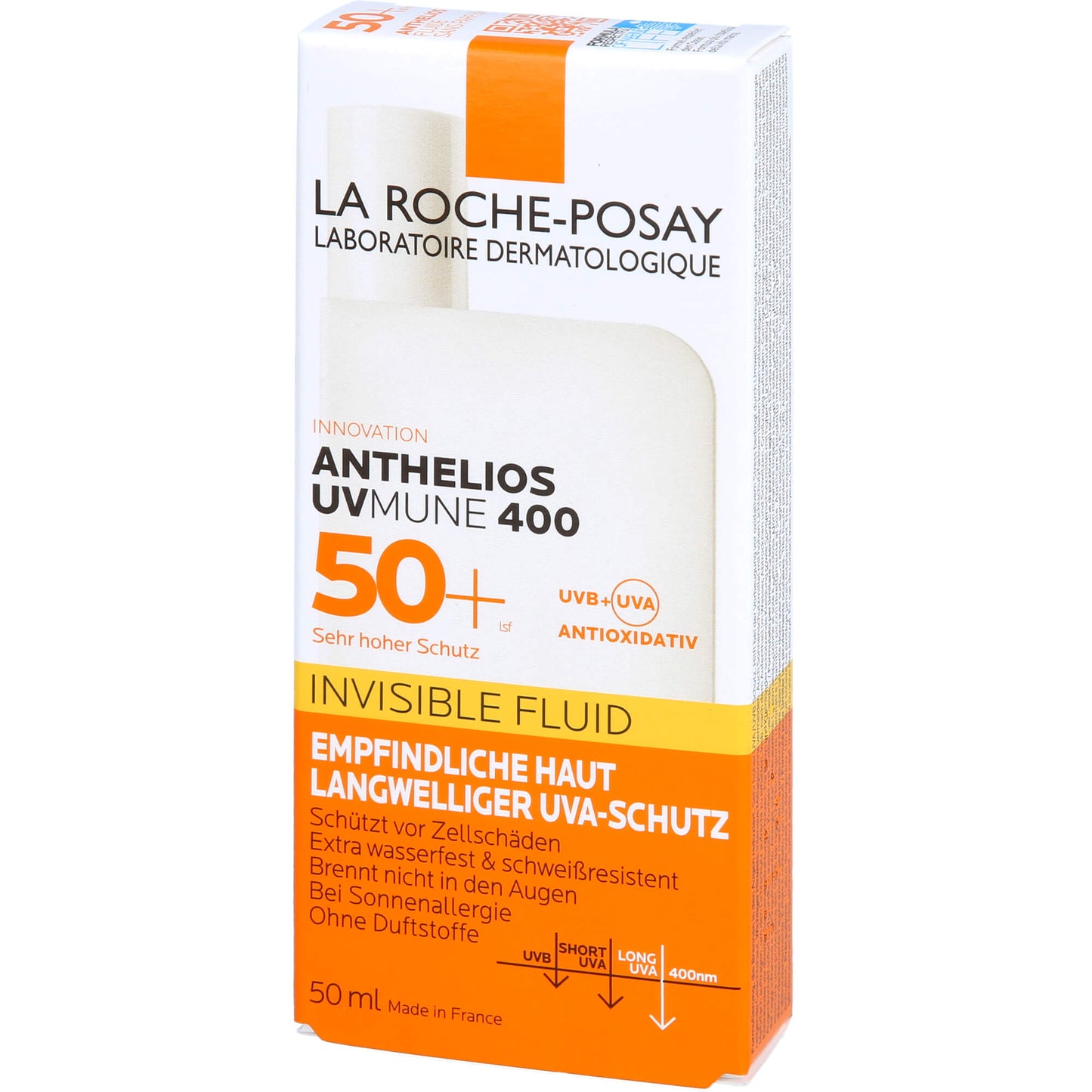 ROCHE-POSAY Anthelios Inv.Fluid UVMune 400 LSF 50+ 50 ML