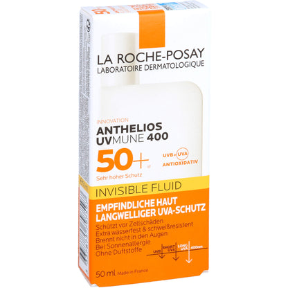 ROCHE-POSAY Anthelios Inv.Fluid UVMune 400 LSF 50+ 50 ML