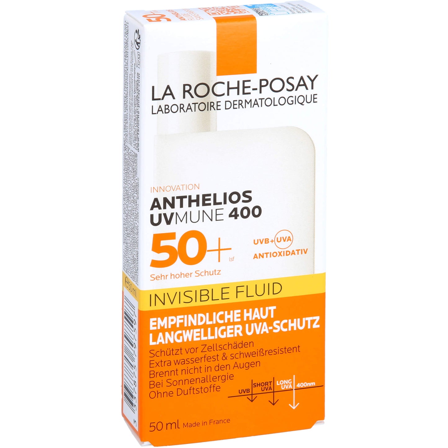 ROCHE-POSAY Anthelios Inv.Fluid UVMune 400 LSF 50+ 50 ML