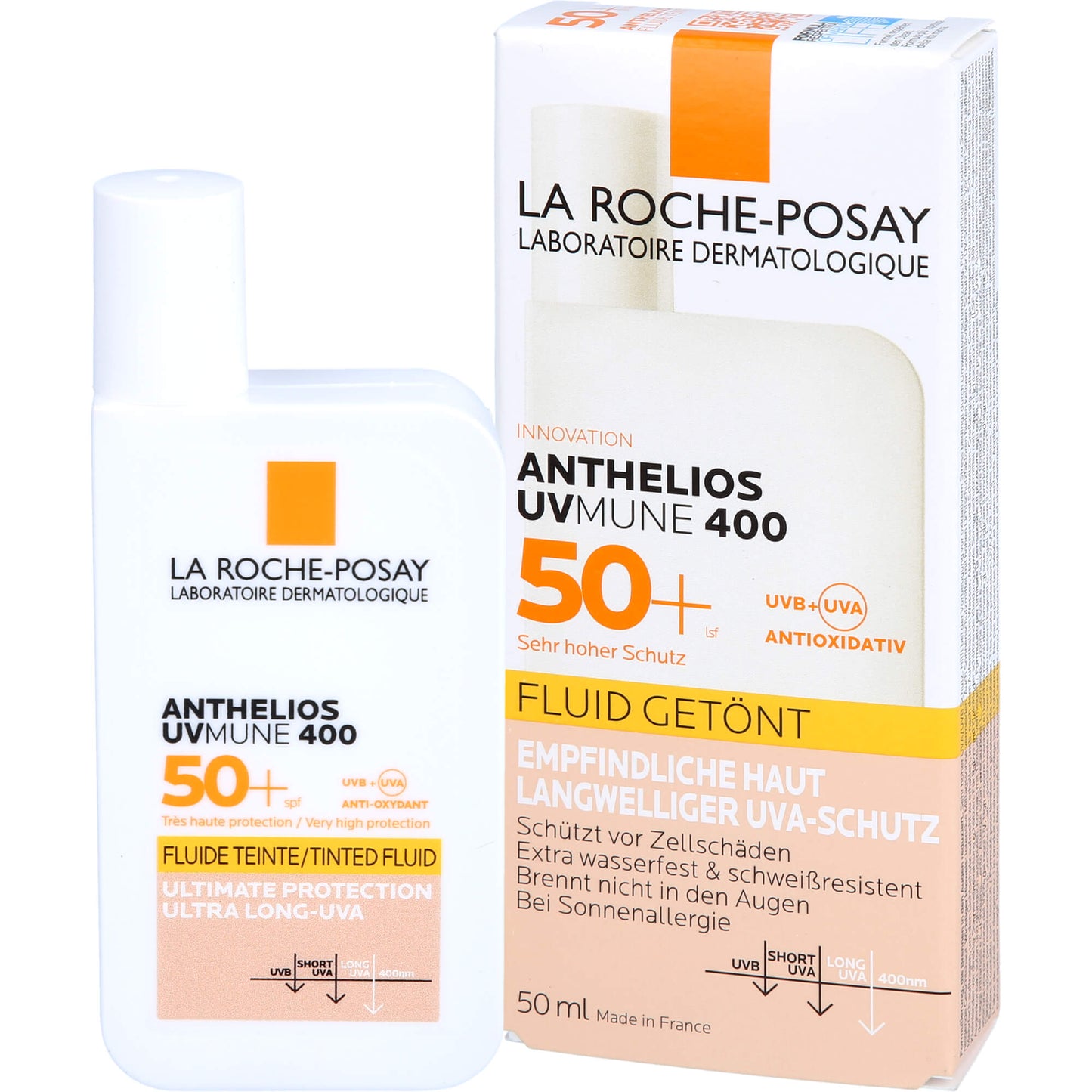 ROCHE-POSAY Anthelios Inv.Fluid get.UVMune LSF 50+ 50 ML