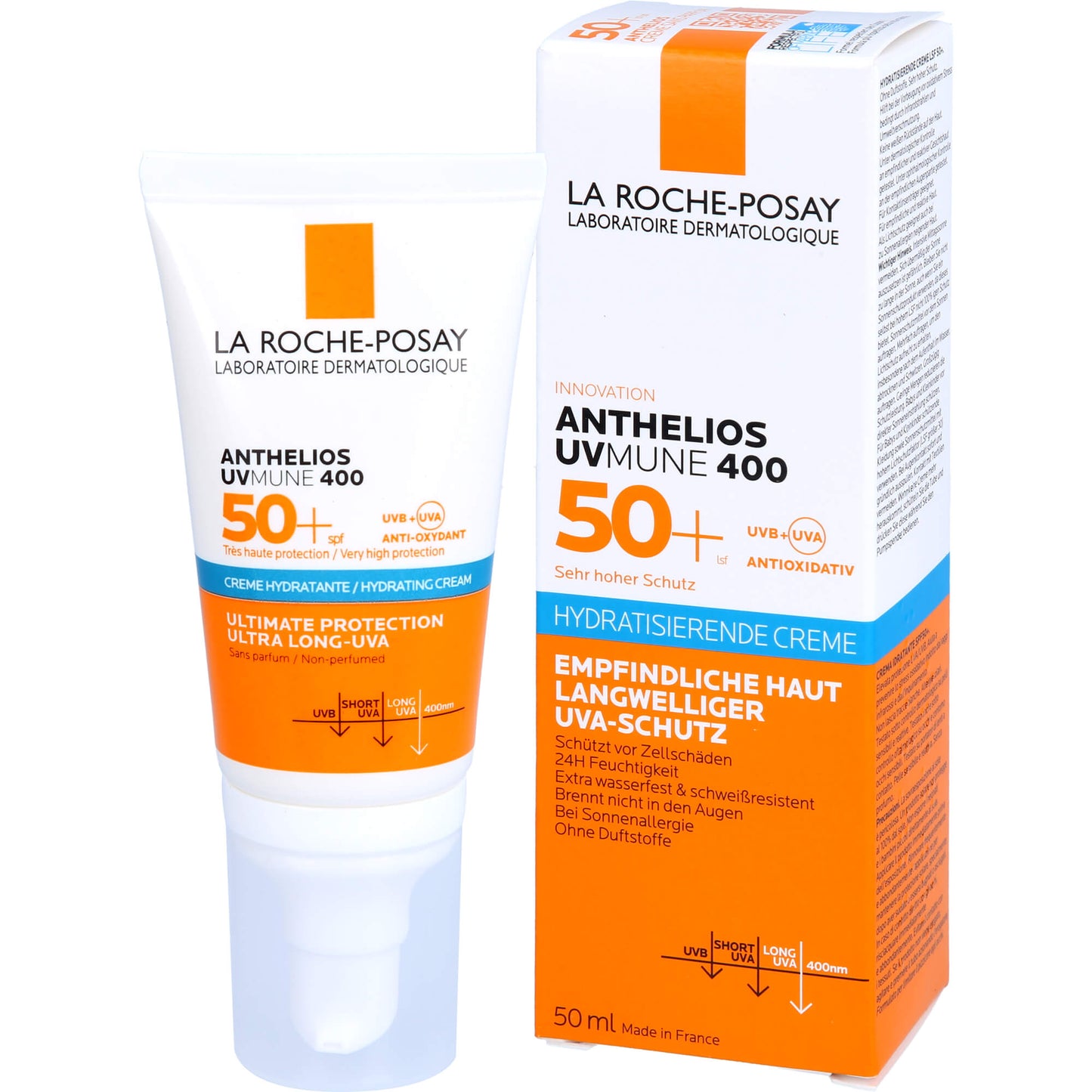 ROCHE-POSAY Anthelios hydratis.Cre.UVMune LSF 50+ 50 ML