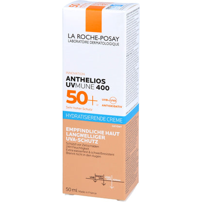 ROCHE-POSAY Anthelios hydratis.Cre.getönt LSF 50+ 50 ML