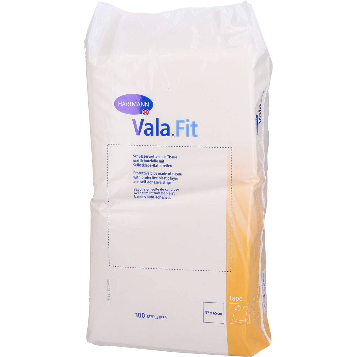 VALAFIT Tape Schutzlätzchen 37x65 cm 100 St