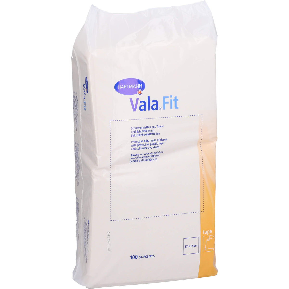 VALAFIT Tape Schutzlätzchen 37x65 cm 100 St