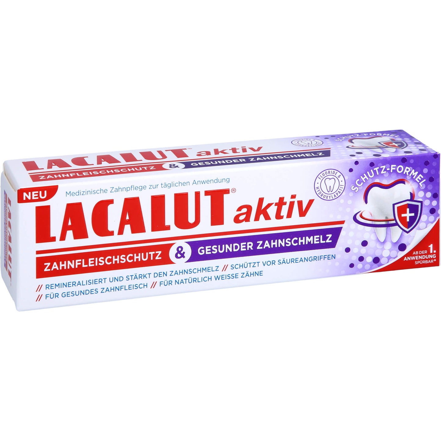 LACALUT aktiv Zahnfleischschutz & ges.Zahnschmelz 75 ml
