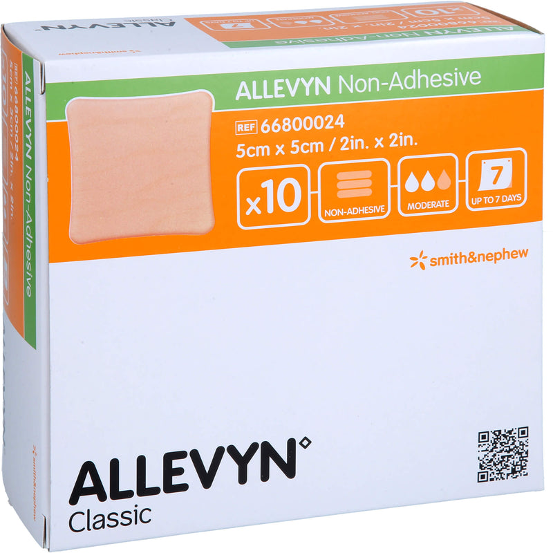 ALLEVYN NON ADH 5X5 10 St