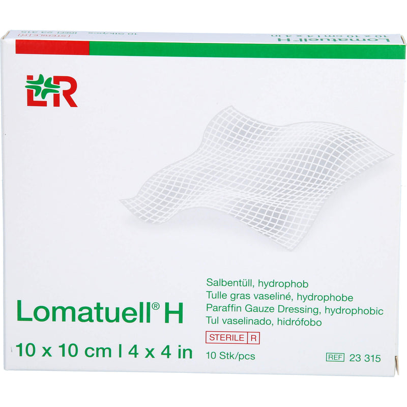 LOMATUELL H 10X10CM STERIL 10 St