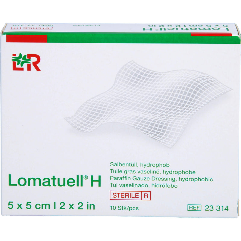 LOMATUELL H 5X5CM STERIL 10 St