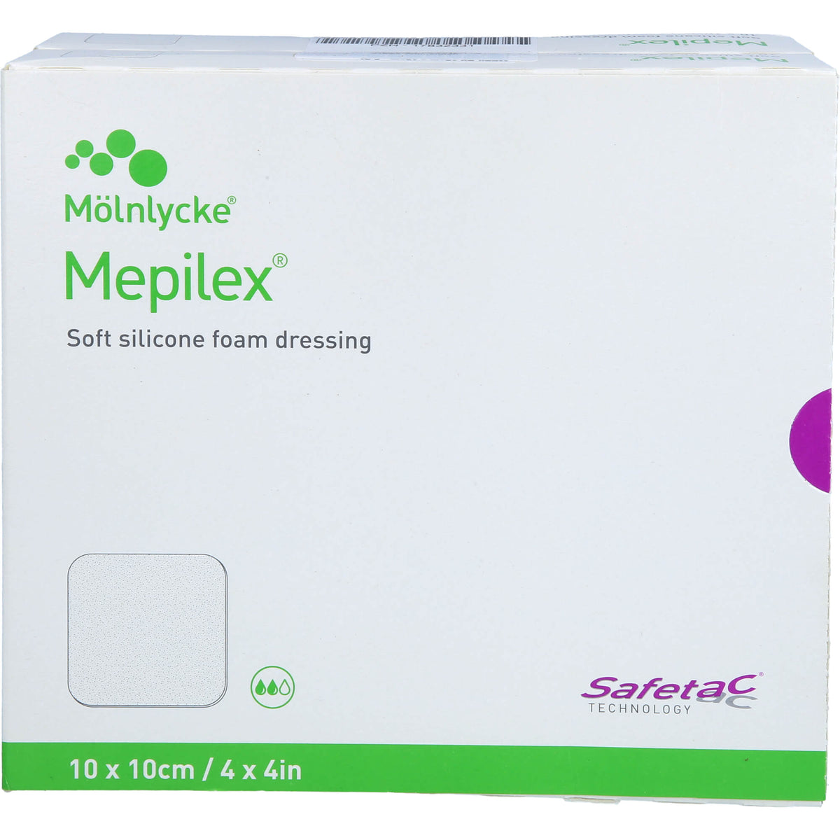 MEPILEX 10x10 cm Schaumverband 10 St