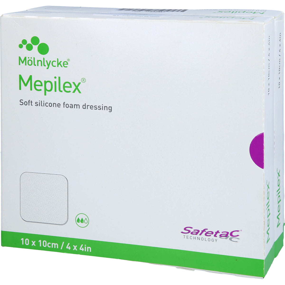 MEPILEX 10x10 cm Schaumverband 10 St