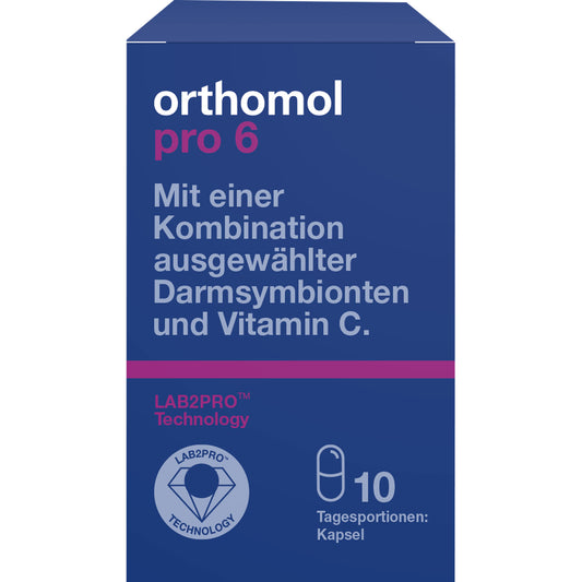 ORTHOMOL pro 6 Kapseln 10 St