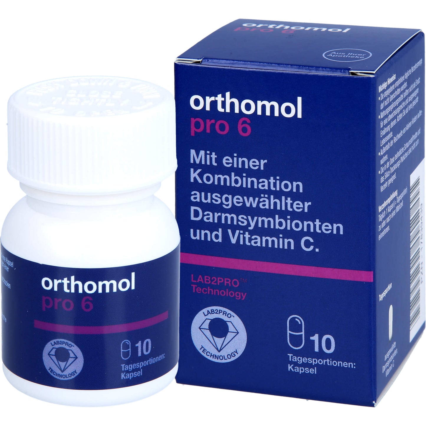 ORTHOMOL pro 6 Kapseln 10 St