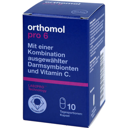 ORTHOMOL pro 6 Kapseln 10 St