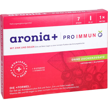 ARONIA+ PRO IMMUN Trinkampullen 7X25 ml