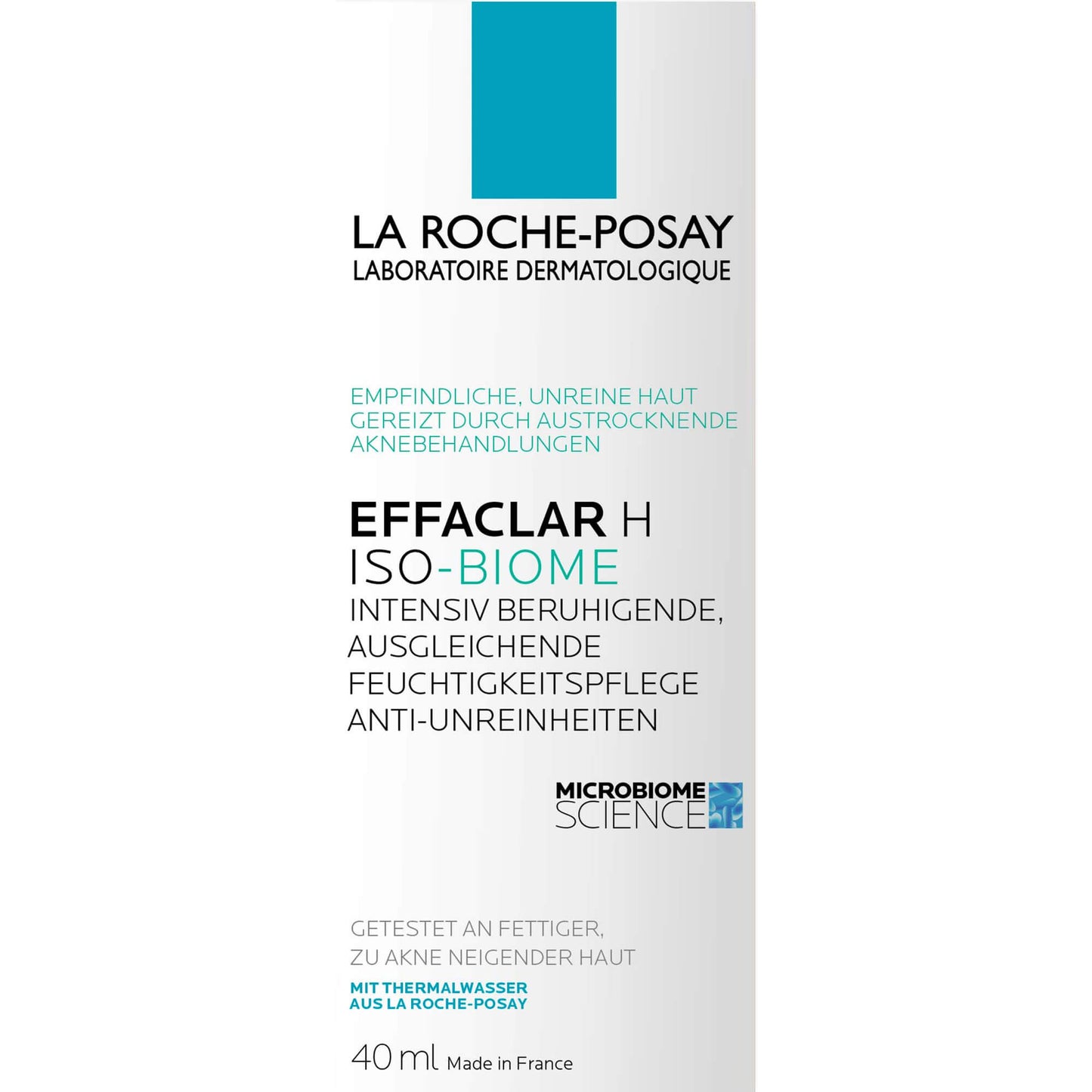 ROCHE-POSAY EFFACLAR H ISO-BIOME FEUCHTIGKEITSPFLE 40 ML