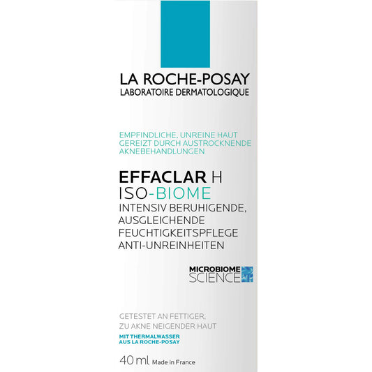 ROCHE-POSAY EFFACLAR H ISO-BIOME FEUCHTIGKEITSPFLE 40 ML