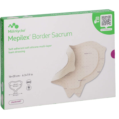 MEPILEX Border Sacrum Schaumverb.16x20 cm steril 5 St