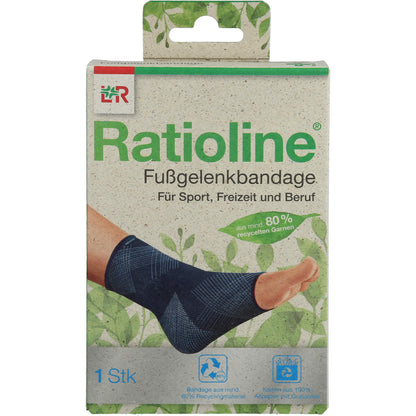 Ratioline Fußgelenkbandage Gr. M 1 ST