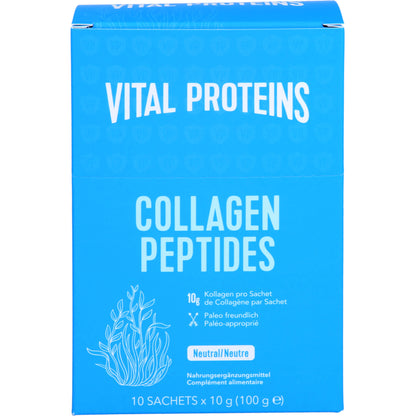 VITAL PROTEINS Collagen Peptides neutr.Plv.Sachets 10X10 g