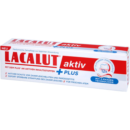 LACALUT aktiv Plus Zahncreme 75 ml