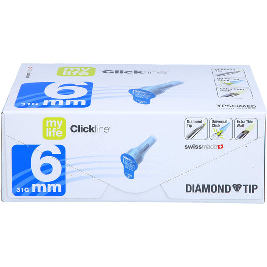 CLICKFINE Universal 6 Kanülen 0,25x6 mm 100 St