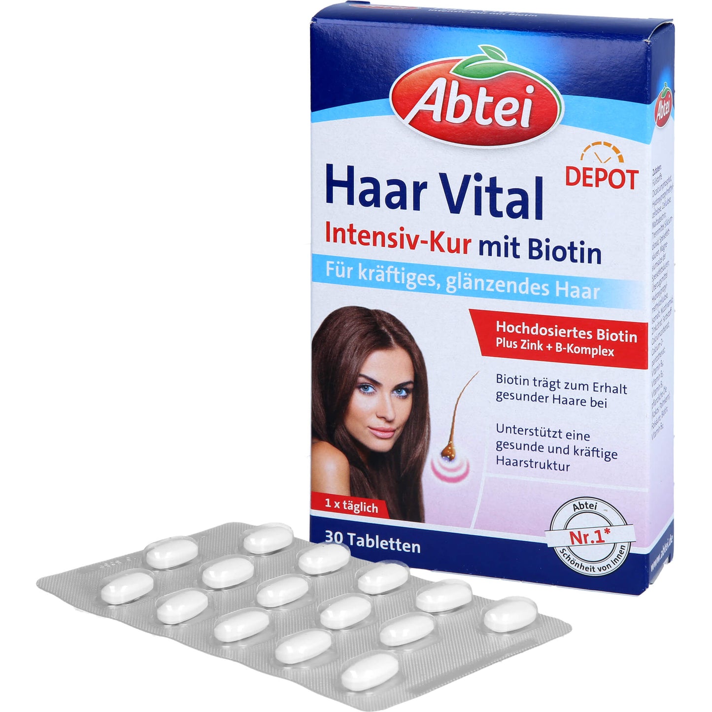 ABTEI Haar Vital Depot Tabletten TF 30 St