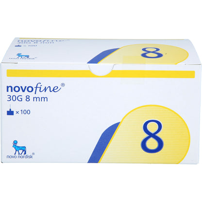 NOVOFINE Nadeln 30 G 0,30x8 mm 100 St