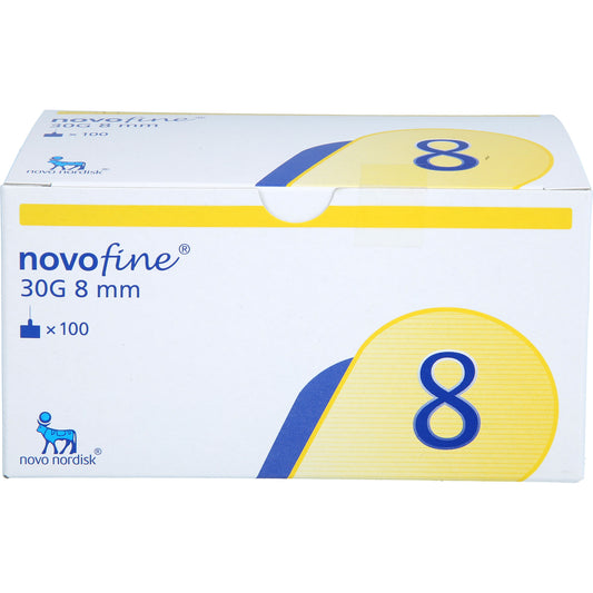 NOVOFINE Nadeln 30 G 0,30x8 mm 100 St