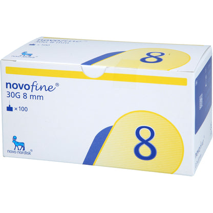 NOVOFINE Nadeln 30 G 0,30x8 mm 100 St