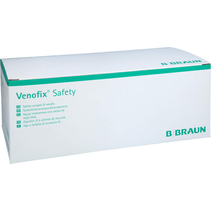 VENOFIX Safety Venenpunkt.25 G 0,5x19mm 30cm orang 1 St