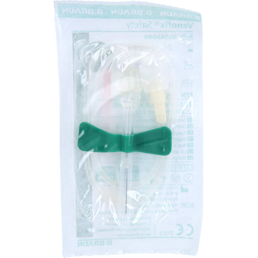 VENOFIX Safety Venenpunkt.21 G 0,8x19mm 30cm grün 1 St