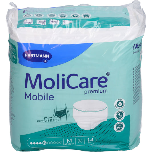 MOLICARE Premium Mobile 5 Tropfen Gr.M 14 St
