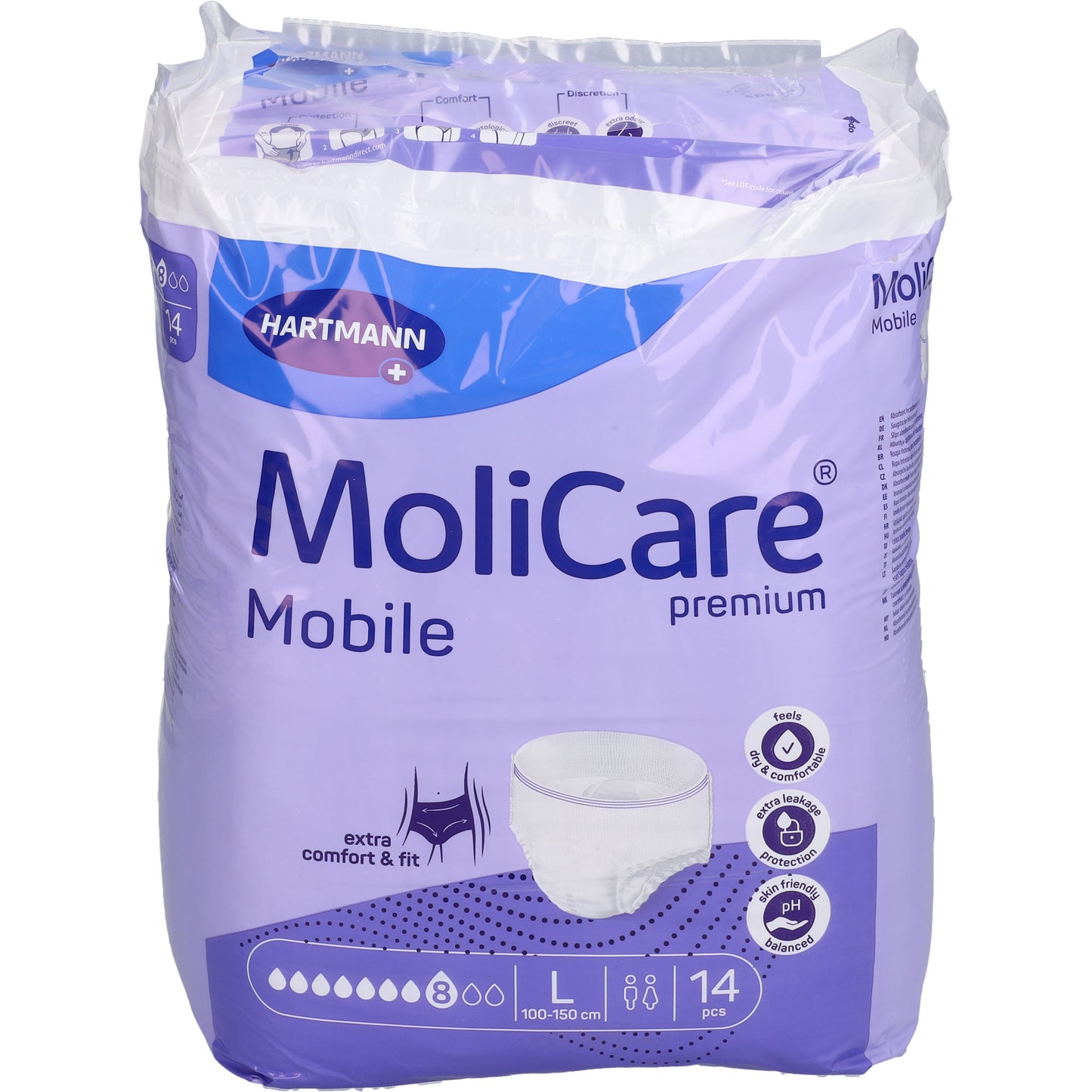 MOLICARE Premium Mobile 8 Tropfen Gr.L 14 St