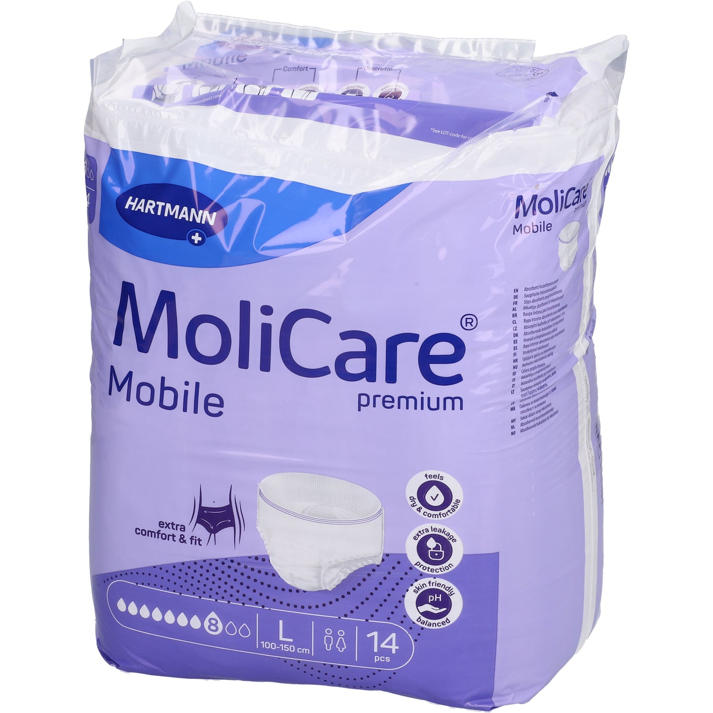 MOLICARE Premium Mobile 8 Tropfen Gr.L 14 St