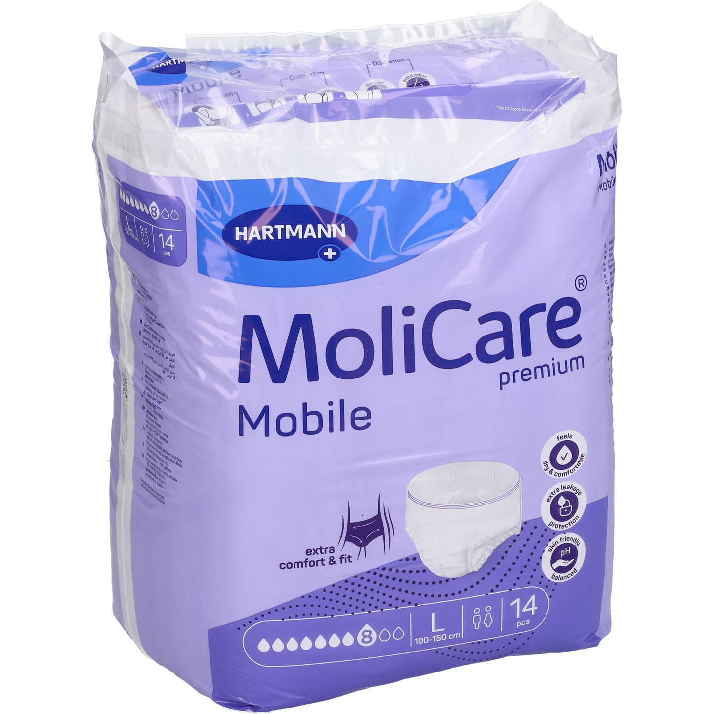 MOLICARE Premium Mobile 8 Tropfen Gr.L 14 St