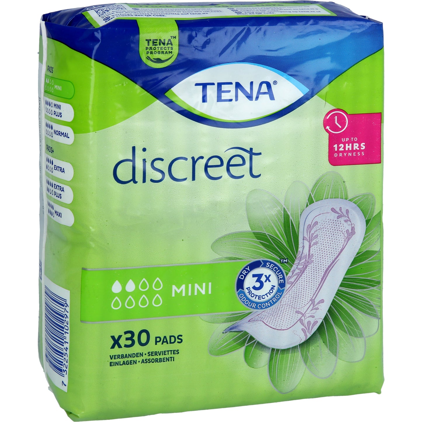 TENA DISCREET Inkontinenz Einlagen mini 30 St