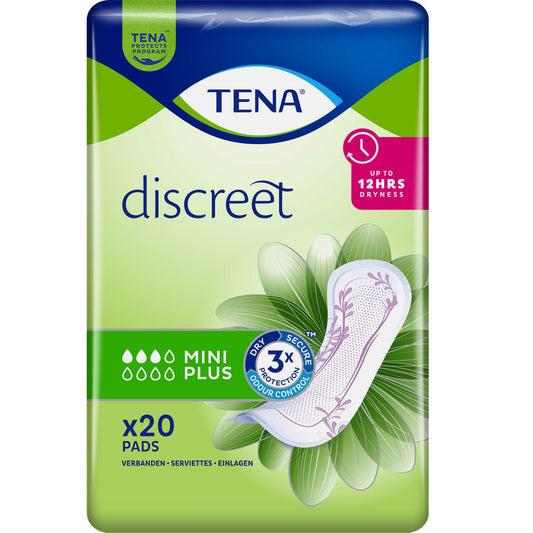 TENA DISCREET Inkontinenz Einlagen mini plus 20 St