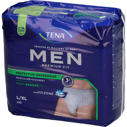 TENA MEN Premium Fit Inkontinenz Pants maxi L/XL 10 St