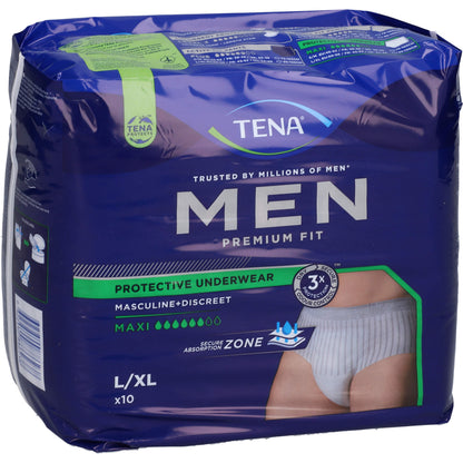 TENA MEN Premium Fit Inkontinenz Pants maxi L/XL 10 St