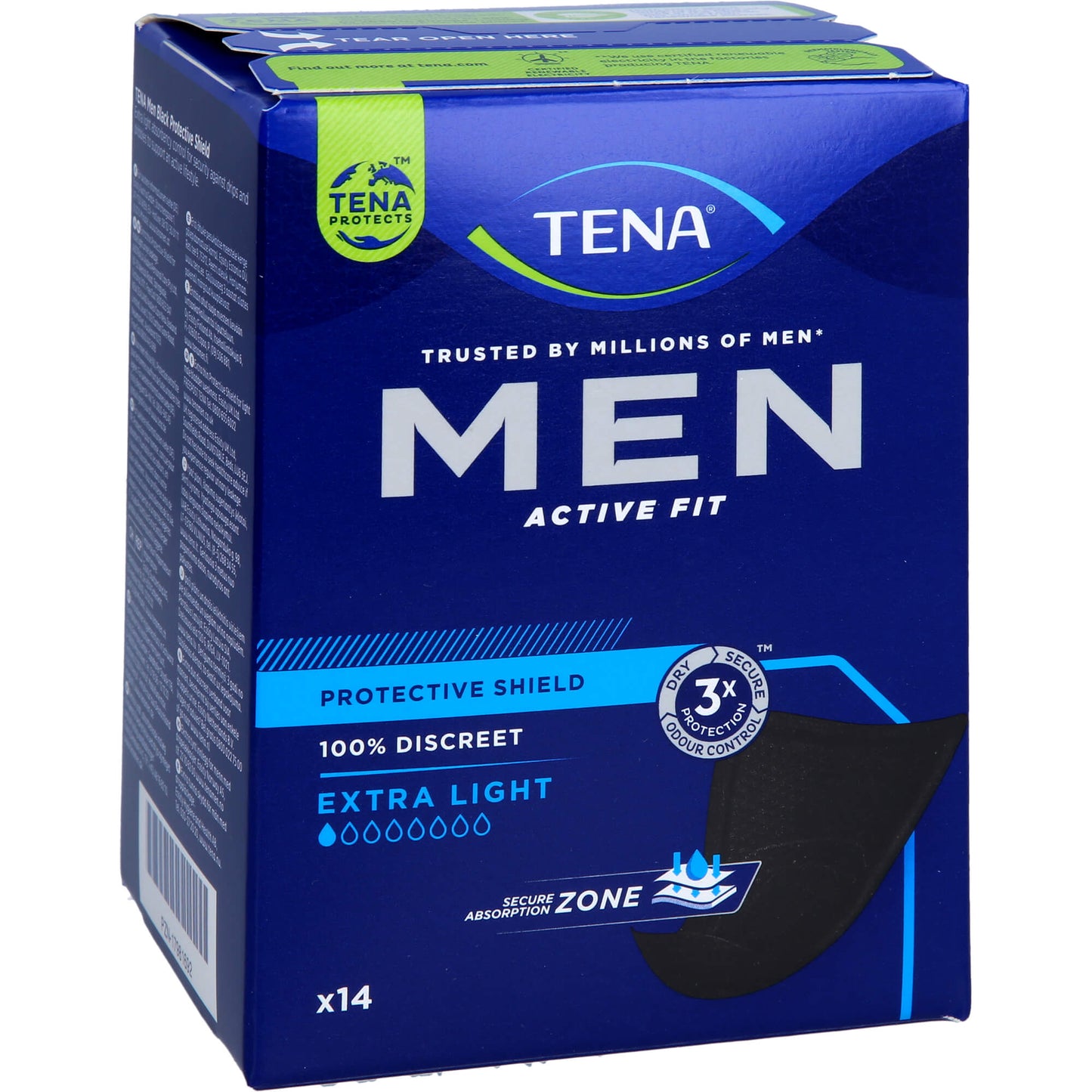 TENA MEN Active Fit Level 0 Inkontinenz Einlagen 14 St