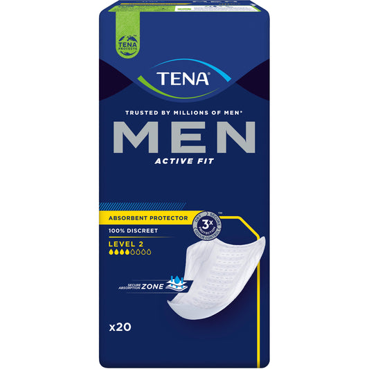 TENA MEN Active Fit Level 2 Inkontinenz Einlagen 20 St